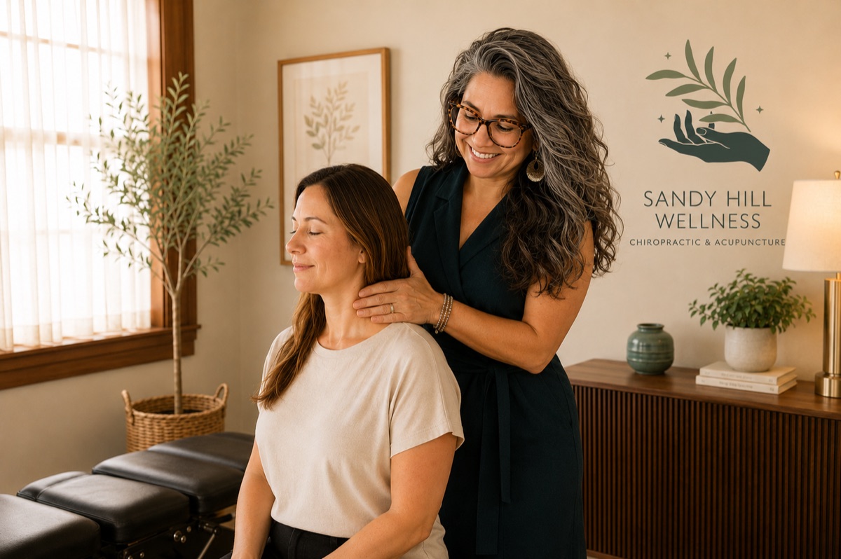 Dr. Isabelle Roy-Battista, chiropractor, at Sandy Hill Wellness in Ottawa
